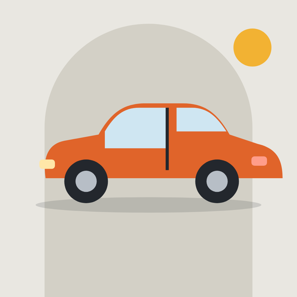 Illustration of a car