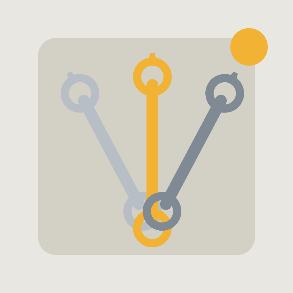 Illustration of a set of spanners